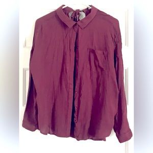 Plum blouse